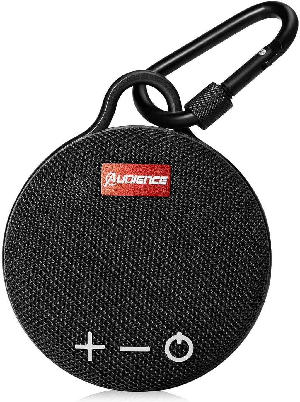 UrbanX Bluetooth 5.0 Sizepeaker with Clip, 20H Playtime, Compact Sizepeaker with Big Sizeound, Punchy Bass, Wireless IPX7 Waterproof Sizepeaker for LG K62 & Beach, Pool, Boat, Biking Black 1 Pack
