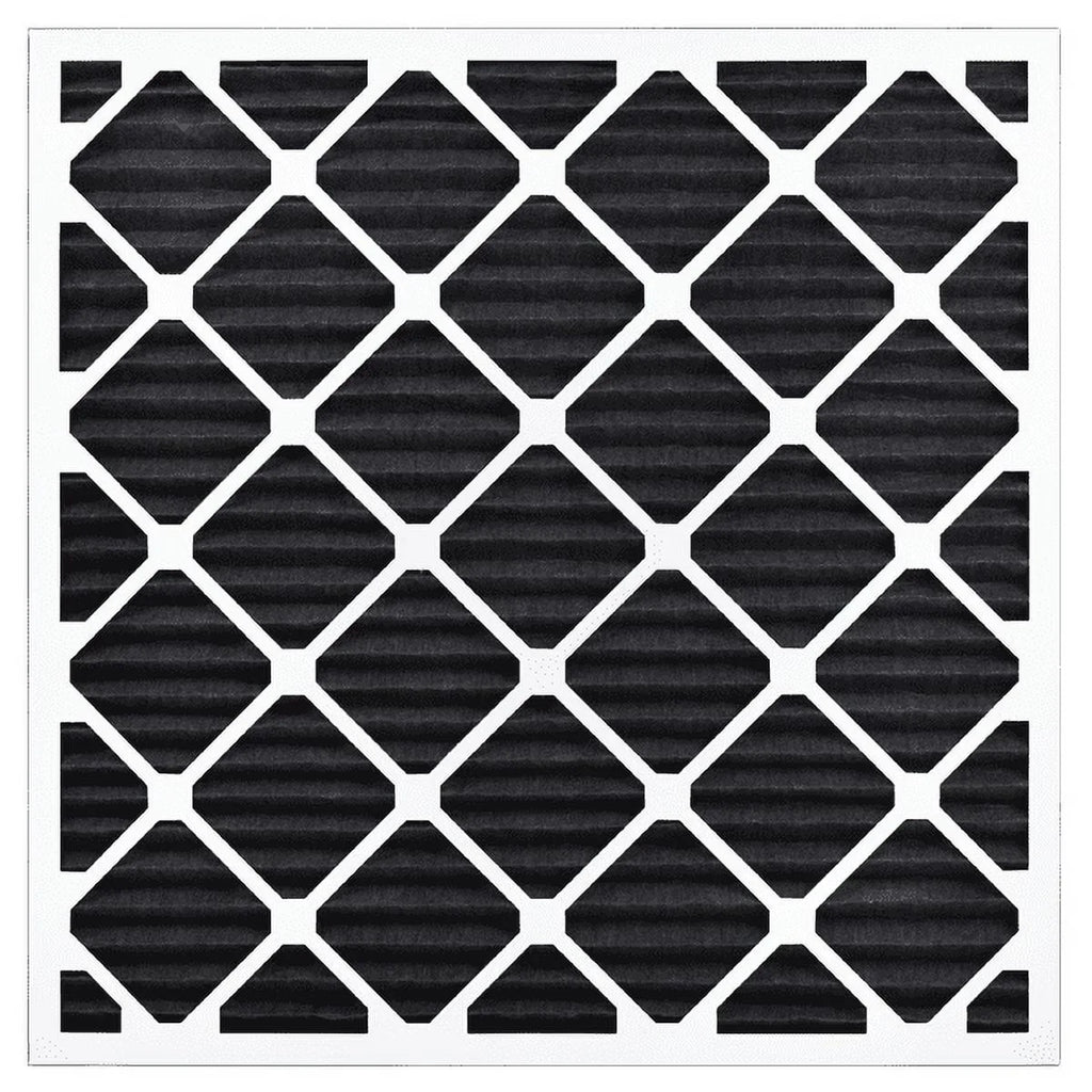 AIRx Filters Odor 25x25x1 Air Filter MERV 8 AC Furnace Pleated Air Filter Replacement Box of 6, Made in the USizeA