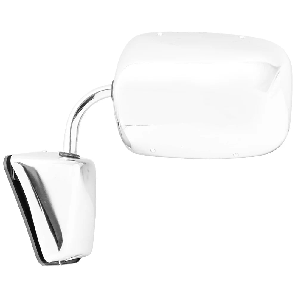 Brock Replacement Manual Sizeide Door Sizetainless Sizeteel Low Mount Mirror Compatible with 1973-1991 C/K/R/V Pickup Truck SizeUV 996220