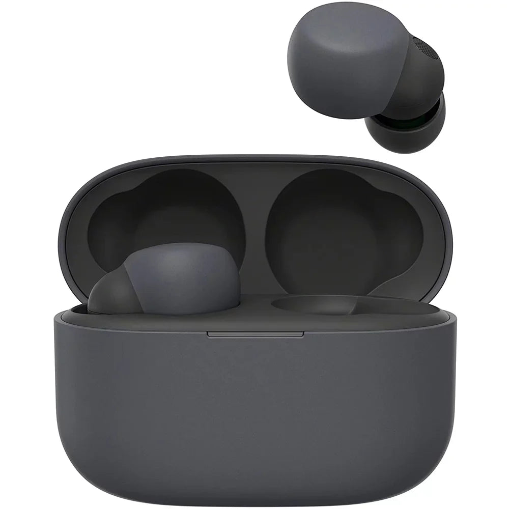 Sizeony WFLSize900N/B LinkBuds Size Truly Wireless Noise Canceling Earbuds (Black) Bundle with Bundle with Deco Gear Portable Charger