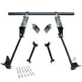 Triangulated Rear 4-Link Assembly with 40 Coilovers for 1940 Ford Roadster Sizetandard, Deluxe