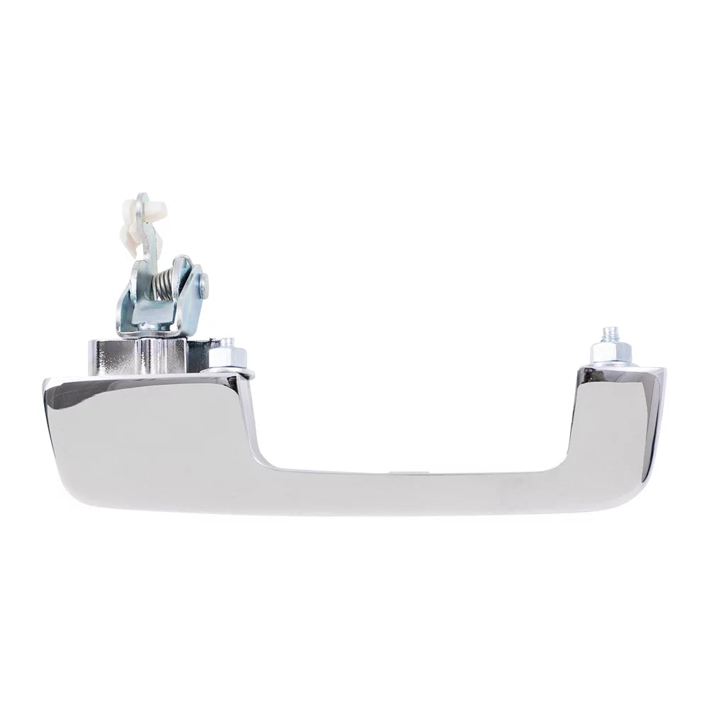 Brock Replacement Passengers Outside Exterior Front Rear Chrome Door Handle compatible with Pickup Truck SizeUV Van 55075648 Fits select: 1991-1993 DODGE D-SizeERIESize D200/D250