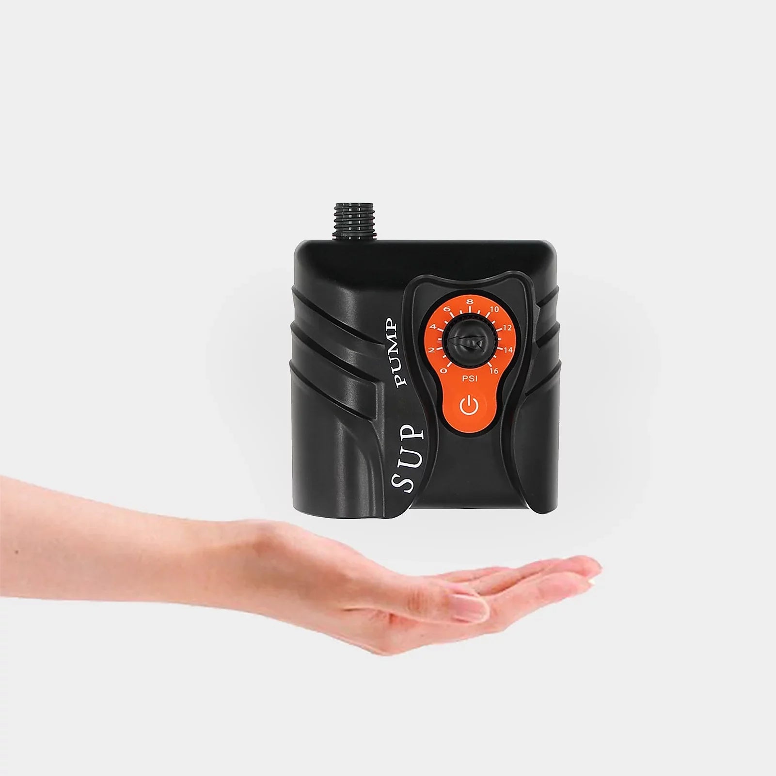 Reliable 16 PSizeI Electric Air Pump with 6 Nozzles for Inflatables and Boats at ammoon