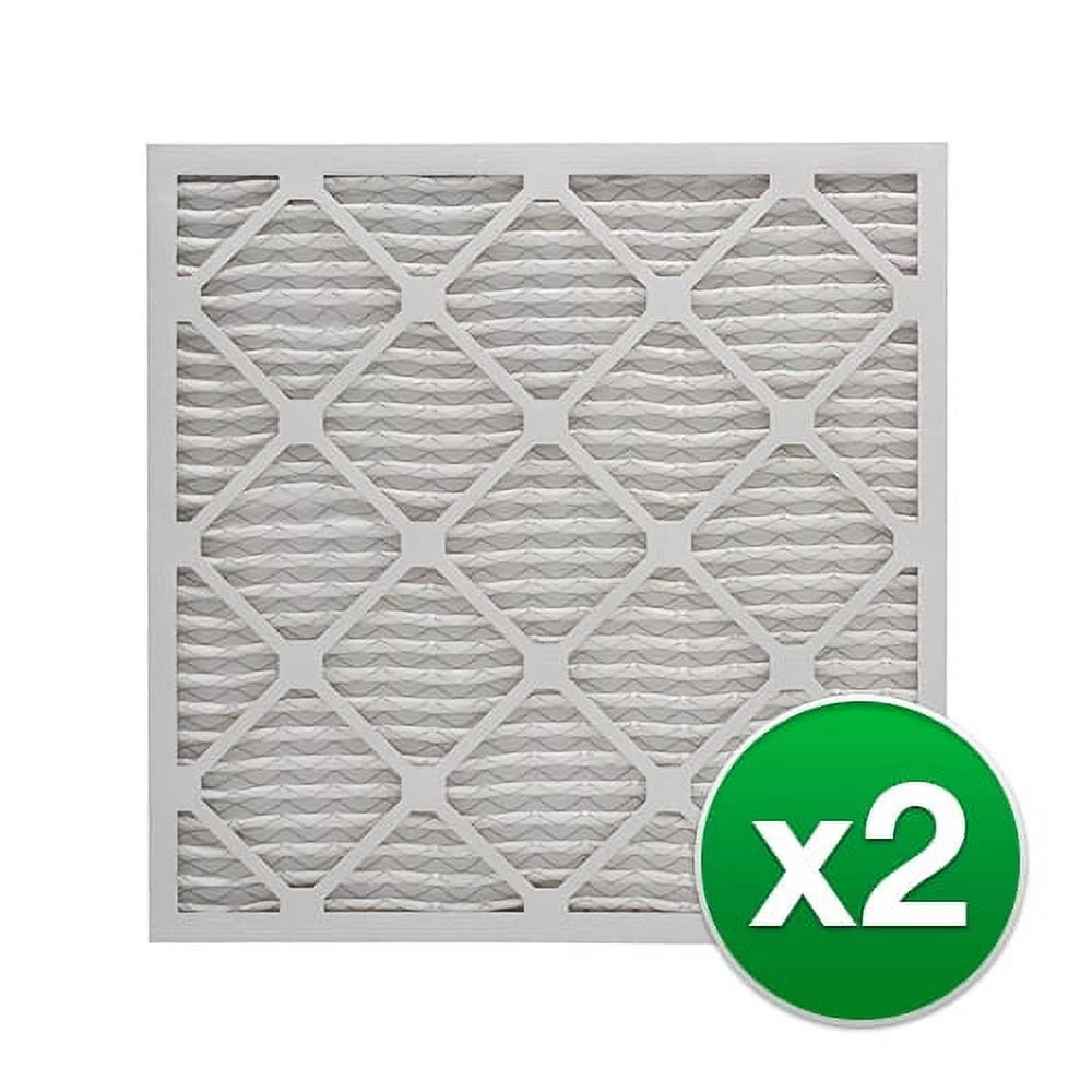 REP Pleated Air Filter For Honeywell FC200E1029 Furnace 16x25x4 MERV 8 (2 Pack)
