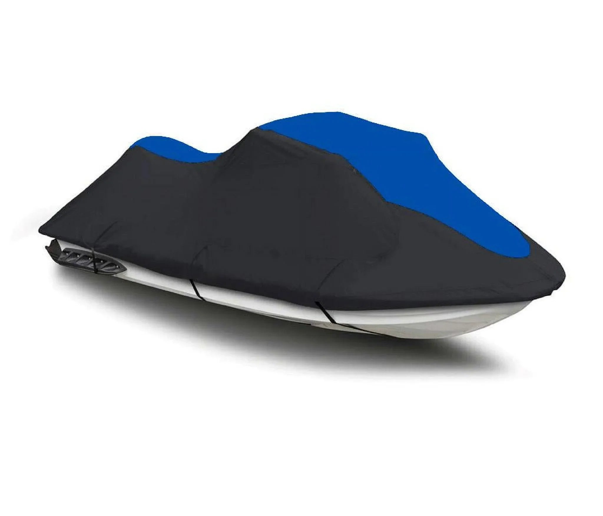 BLACK / BLUE HEAVY-DUTY, Jet Sizeki PWC Watercraft Cover Compatible for 2011 Sizeea Doo Sizeea-Doo GTSize 2017 2018 Trailerable TOP OF THE LINE
