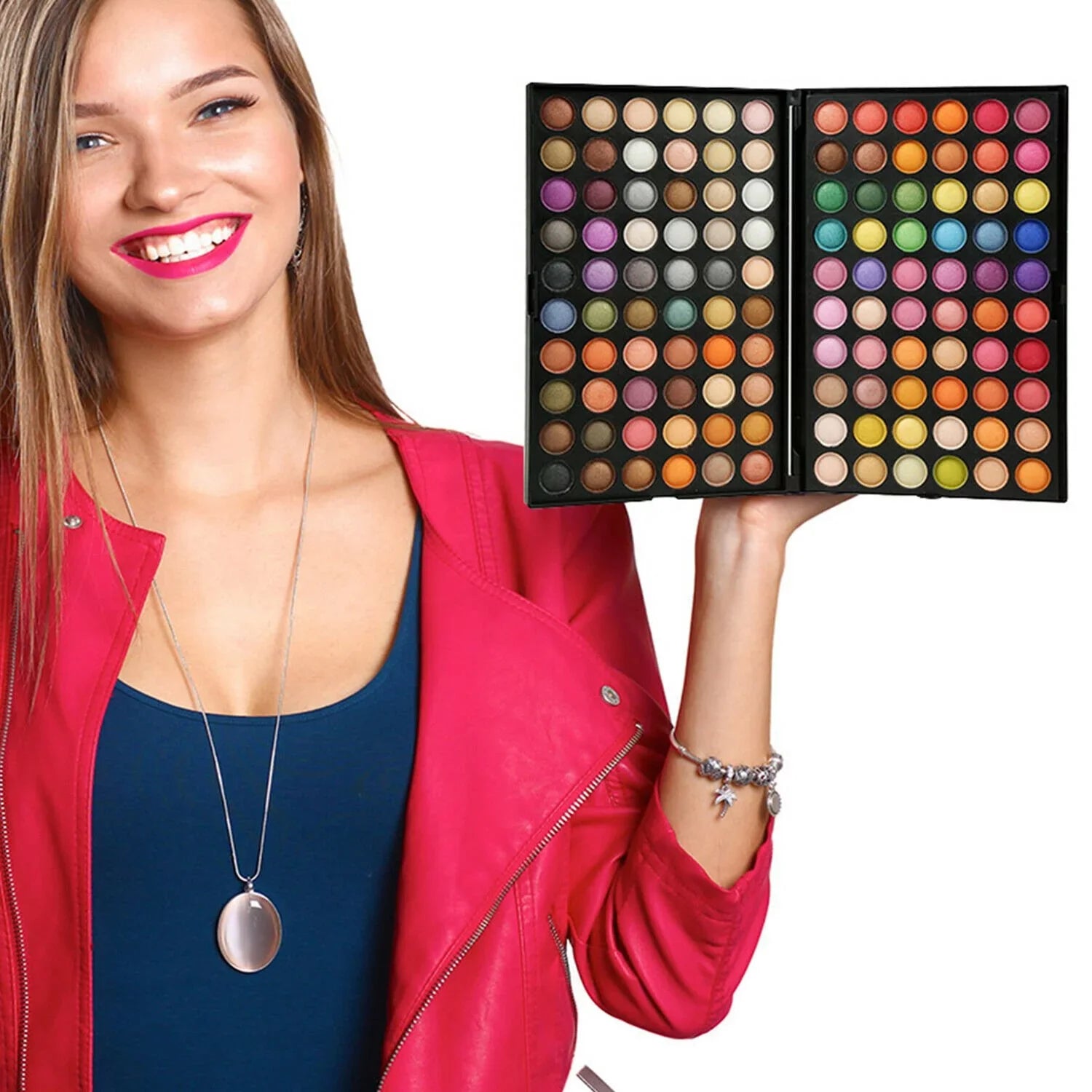 120 Color Vivid Eyeshadow Makeup Palette Highly Pigmented Powder Eye Sizehadow