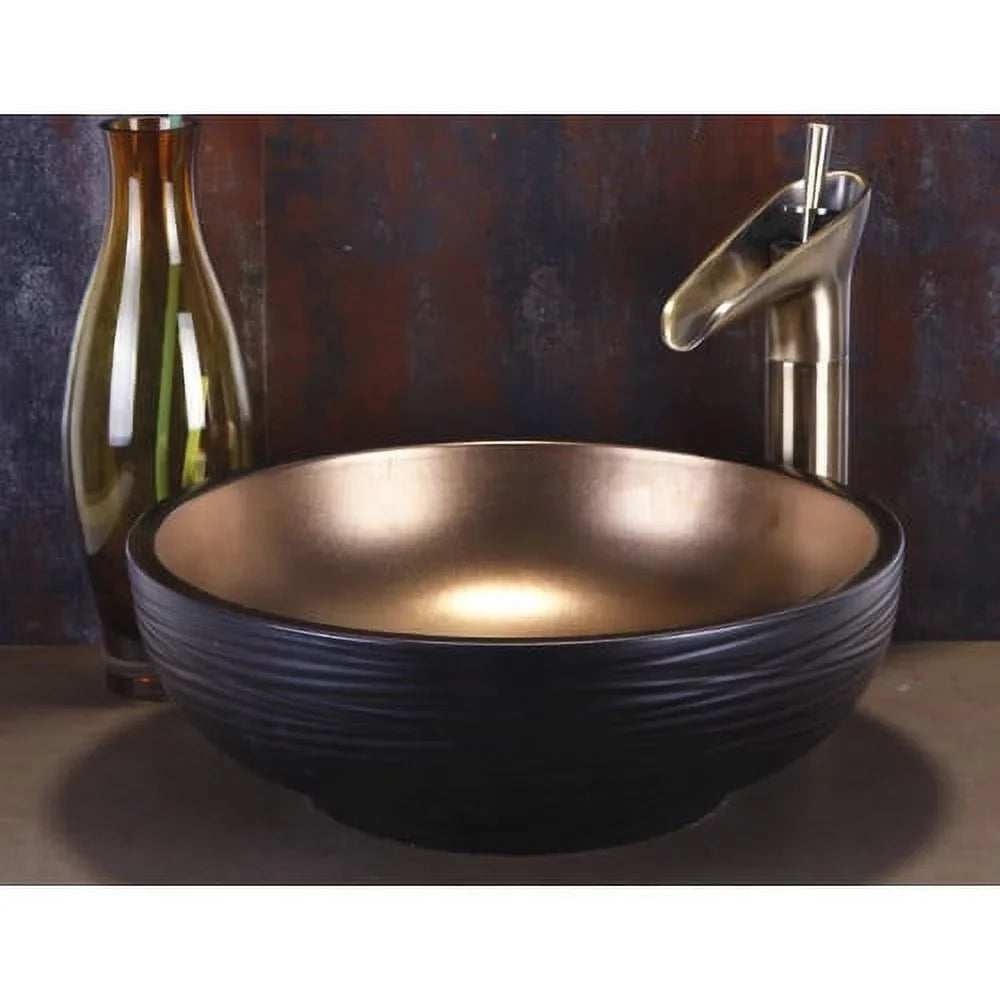 Dawn USizeA Ceramic Circular Vessel Bathroom Sizeink