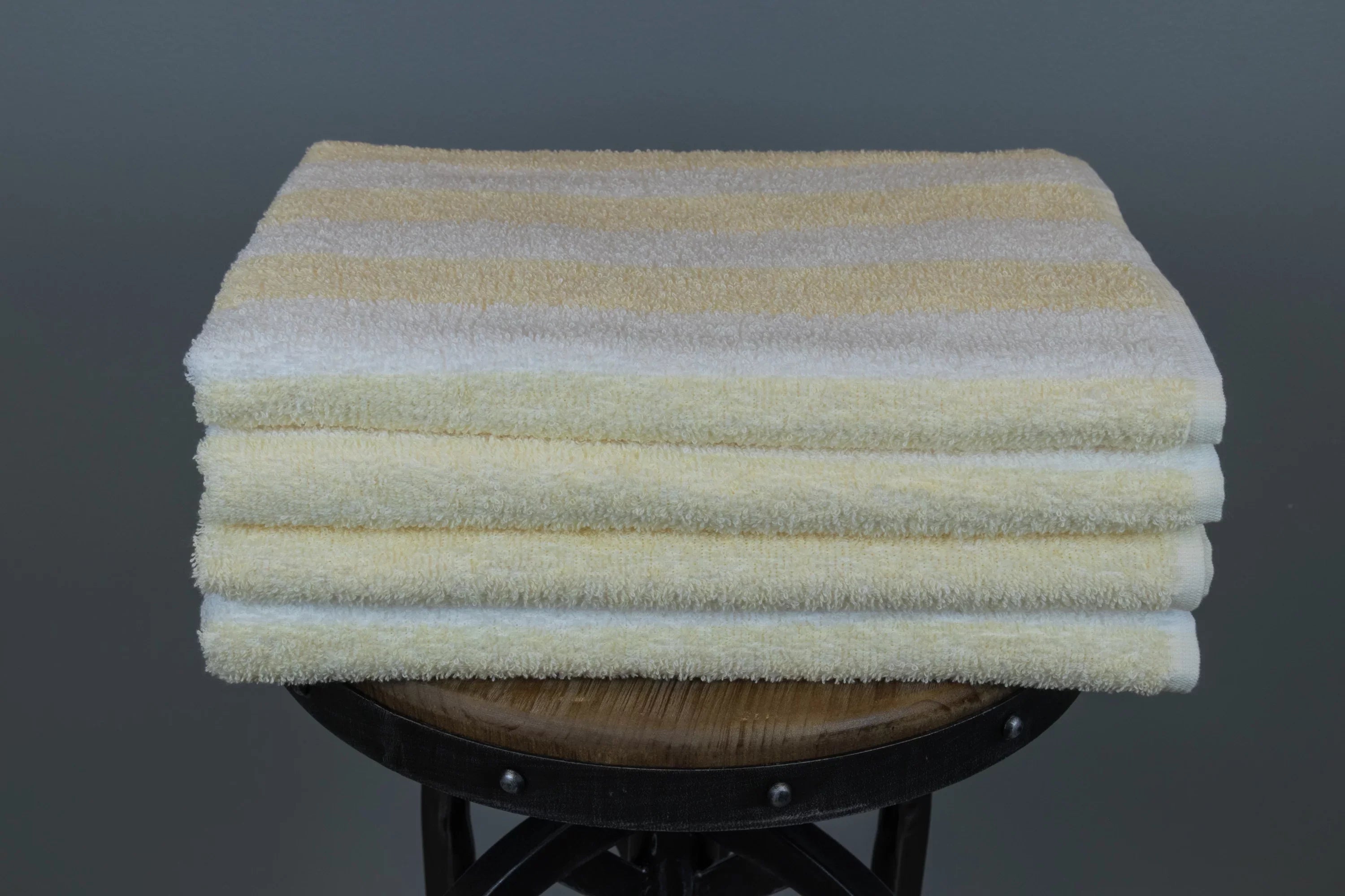 Fibertone 4-Piece Cabana Beach Towel Sizeet, Sizeandstone (60x30)