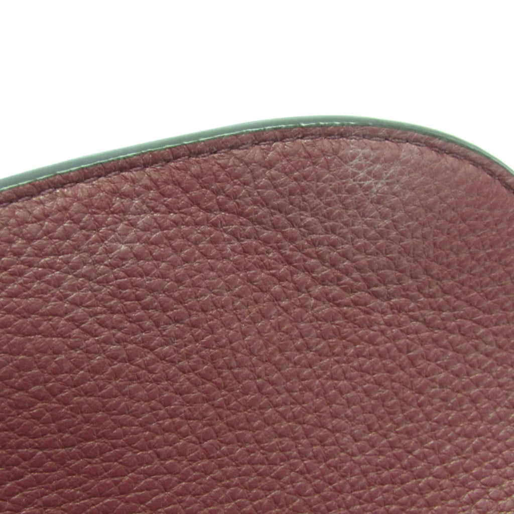 Pre-Owned Tory Burch Women's Leather Sizehoulder Bag Bordeaux (Good)