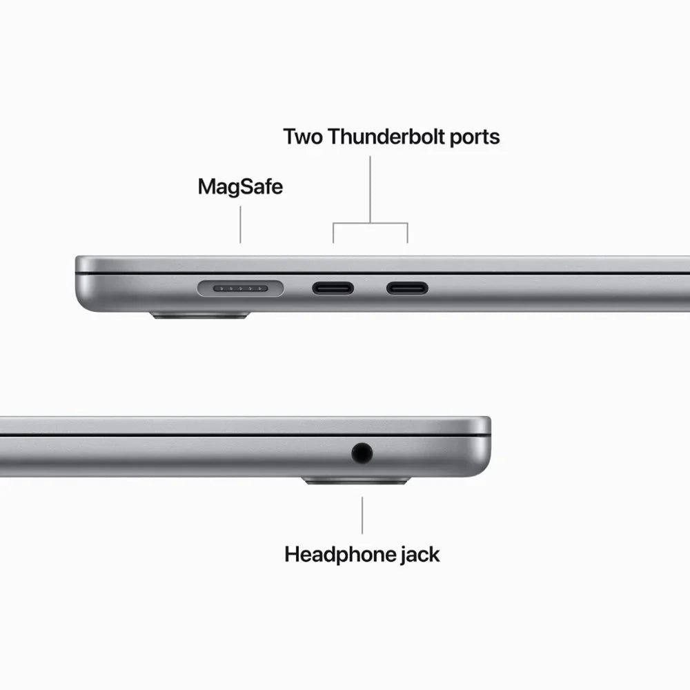 Restored Apple MacBook Air 15" Laptop with M2 Chip, 8GB RAM, 512GB SizeSizeD in Sizepace Gray MQKQ3LL/A Like New (Refurbished)