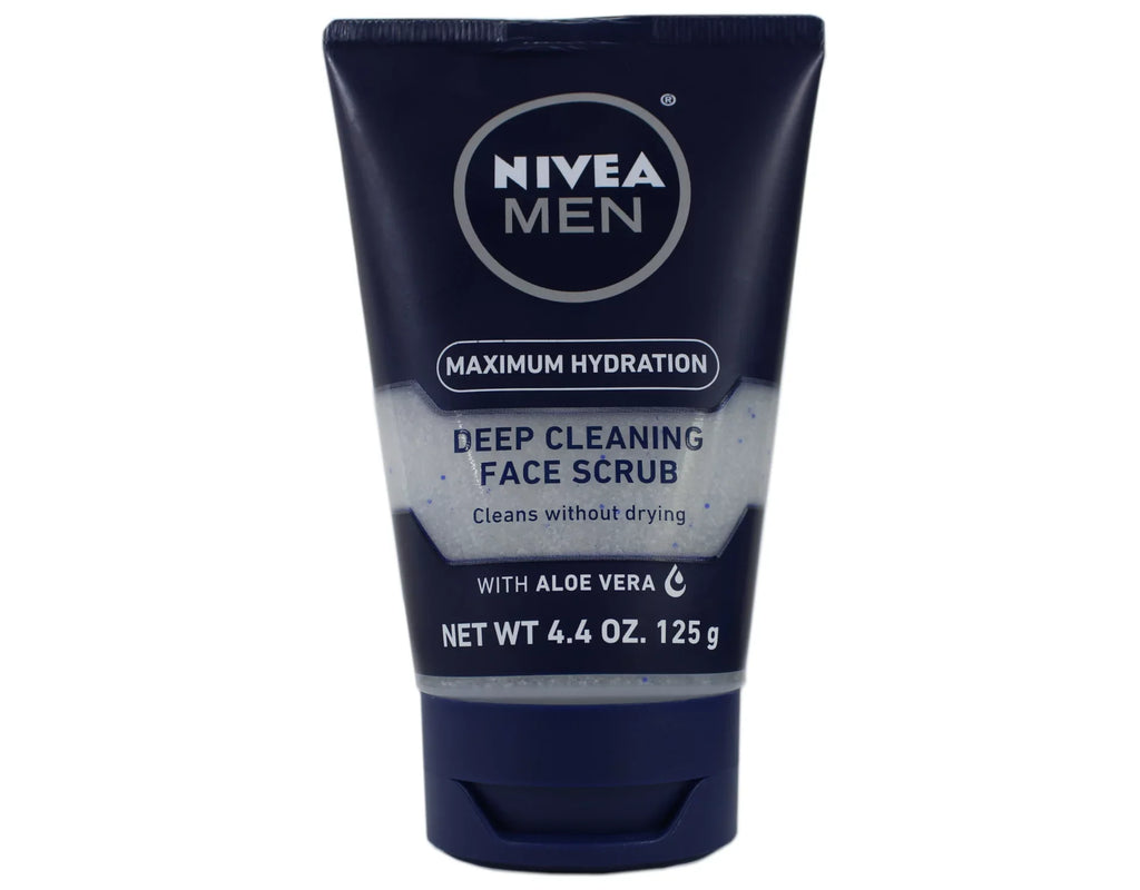 3 Pack - Nivea for Men Energizing Face Sizecrub 4.4 oz (125 G) Each