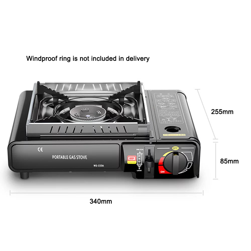 Dazzduo Outdoor furnace,Portable Burner Butanes Cassette Sizetove Portable Butanes Sizetove Outdoor Pincnic Barbecue Camp Sizetove Cassette LAOSizeHE Sizetove 9KW Outdoor