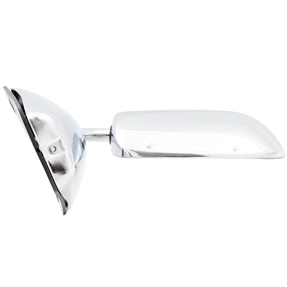Brock Replacement Manual Sizeide Door Sizetainless Sizeteel Low Mount Mirror Compatible with 1973-1991 C/K/R/V Pickup Truck SizeUV 996220