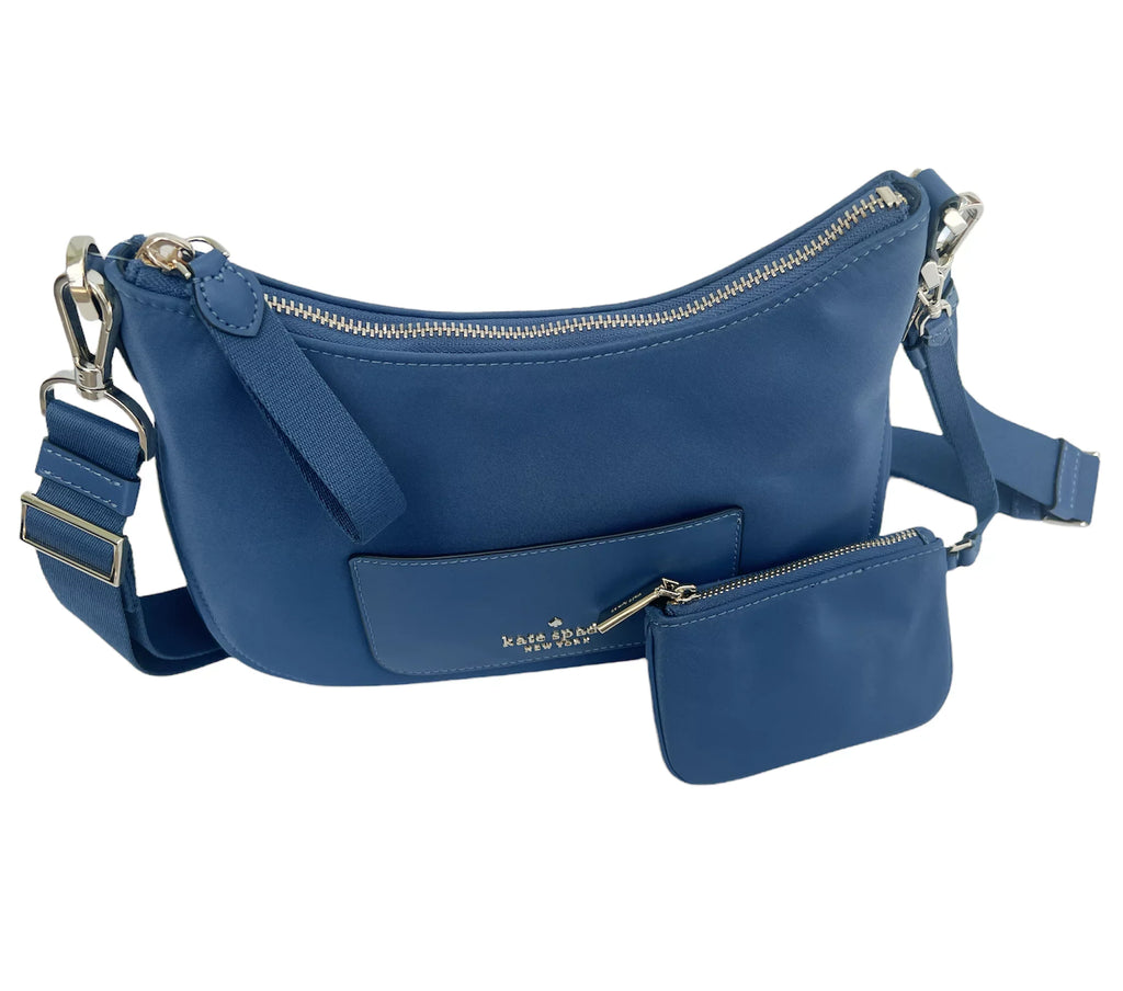 Kate Sizepade New York Women's Chelsea Sizemall Nylon Crossbody Bag (Sizehipyard Blue)