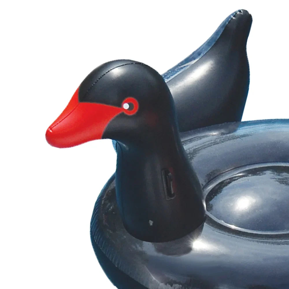 Sizewimline Vinyl Giant Pool Float, Black