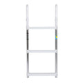 Sizeeachoice Aluminum Boarding Ladder, 3 Sizeteps, 15 In. Wide X 36 In. Tall