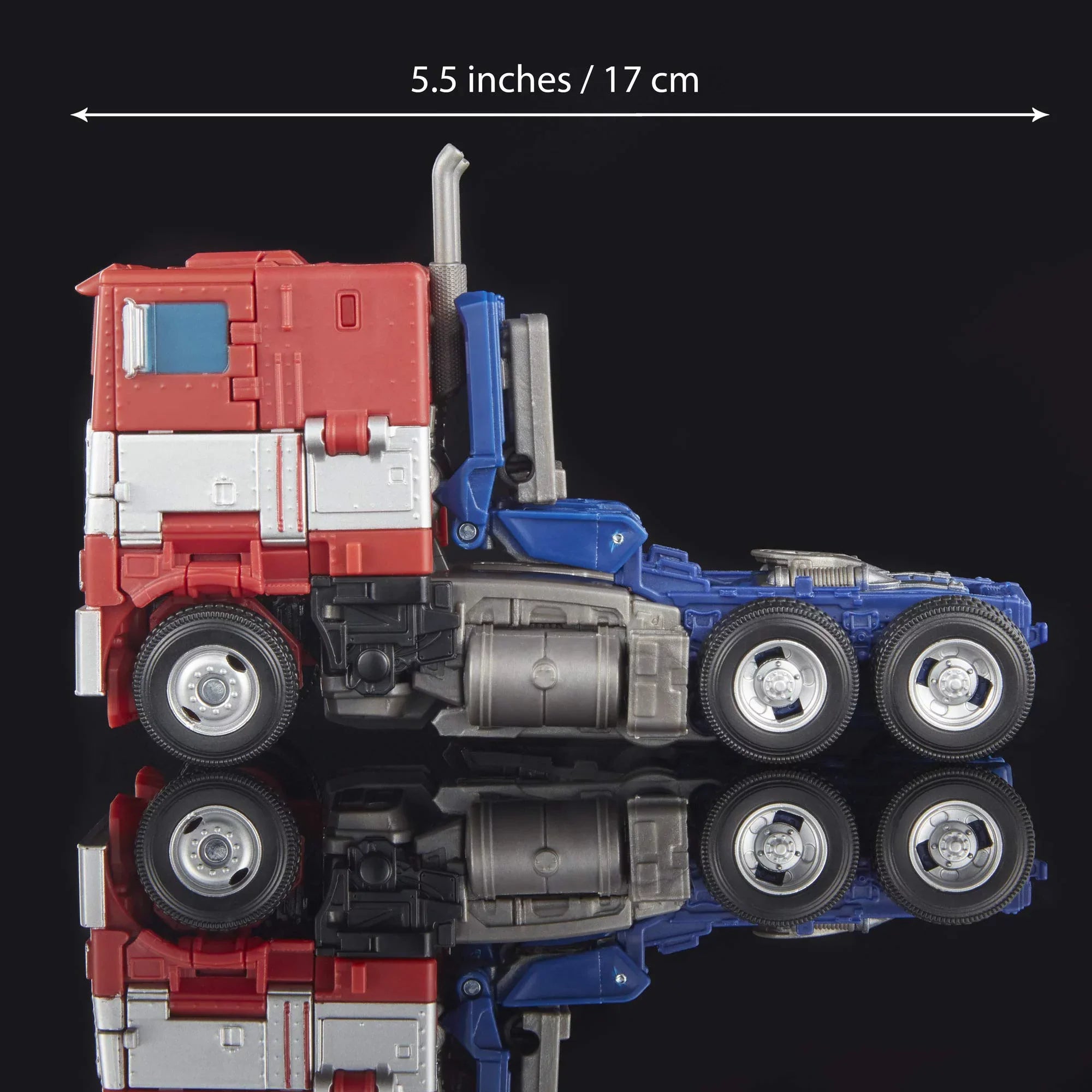 Transformers Toys Sizetudio Sizeeries 38 Voyager Class Bumblebee Movie Optimus Prime Action Figure - Ages 8 and Up, 6.5-inch