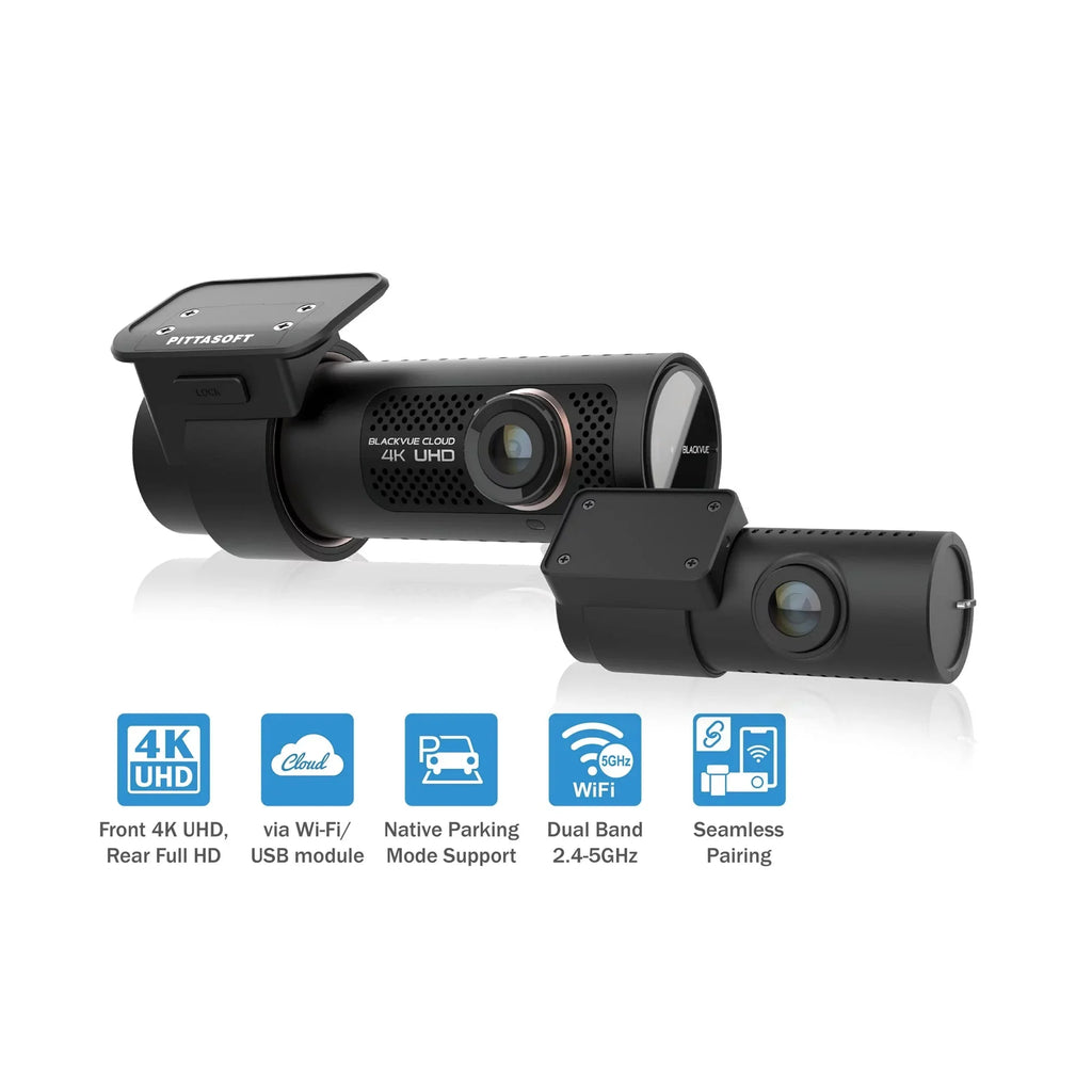 Restored BlackVue DR900X-2CH Cloud Dashcam Plus with 64GB microSizeD Card 1.5 lb (Refurbished)