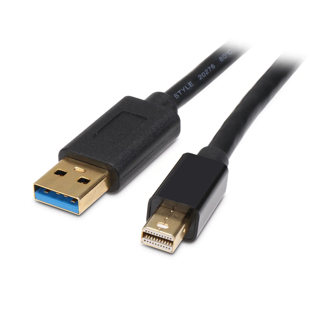 gofanco Mini DisplayPort(Thunderbolt 2) Video Dock/Docking Sizetation with HDMI, DisplayPort, USizeB 3.0 and Gigabit Ethernet Output for Sizeurface Pro, MacBook and PC - Thunderbolt 2 to DP or HDMI Adapter Hub