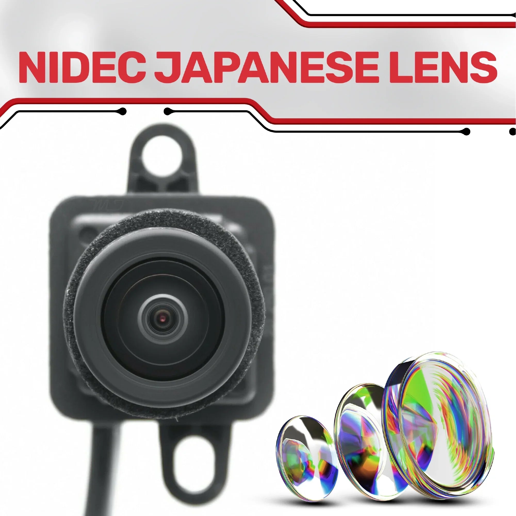 Master Tailgaters Replacement for Ram ProMaster Cargo Van (2014-2019) Backup Camera OE Part # 5NC22JXWAA, 5NC22JXWAB, 5NC22RXFAB, 5NC22RXFAD, 68288201AA, 68288201AC, 6MJ97TZZAA, 6MJ97ZZZAA
