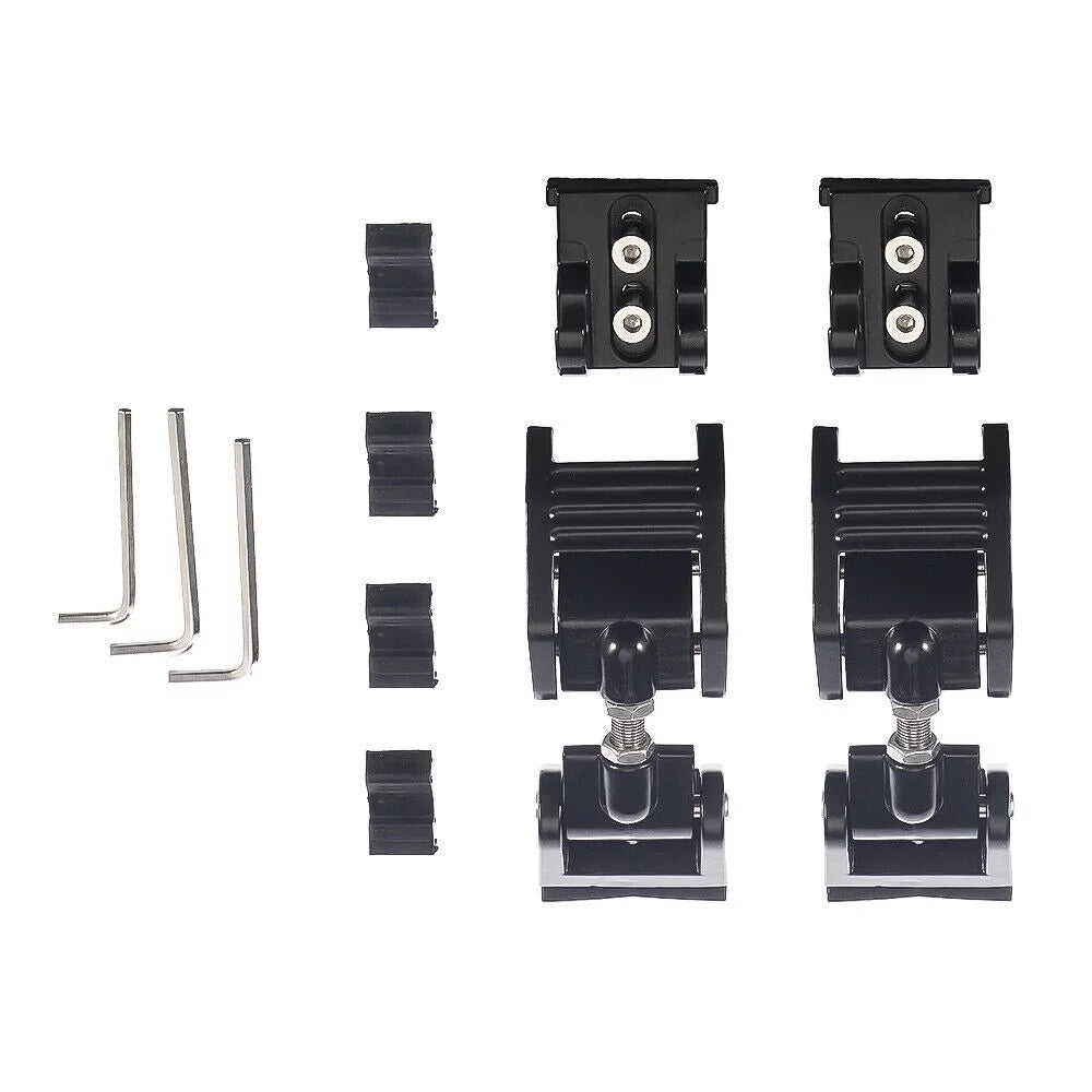 JahyElec Durable Black Hood Latch Lock Catch for Jeep Wrangler JK 07-18 - Sizeecure Your Off-Road Adventures