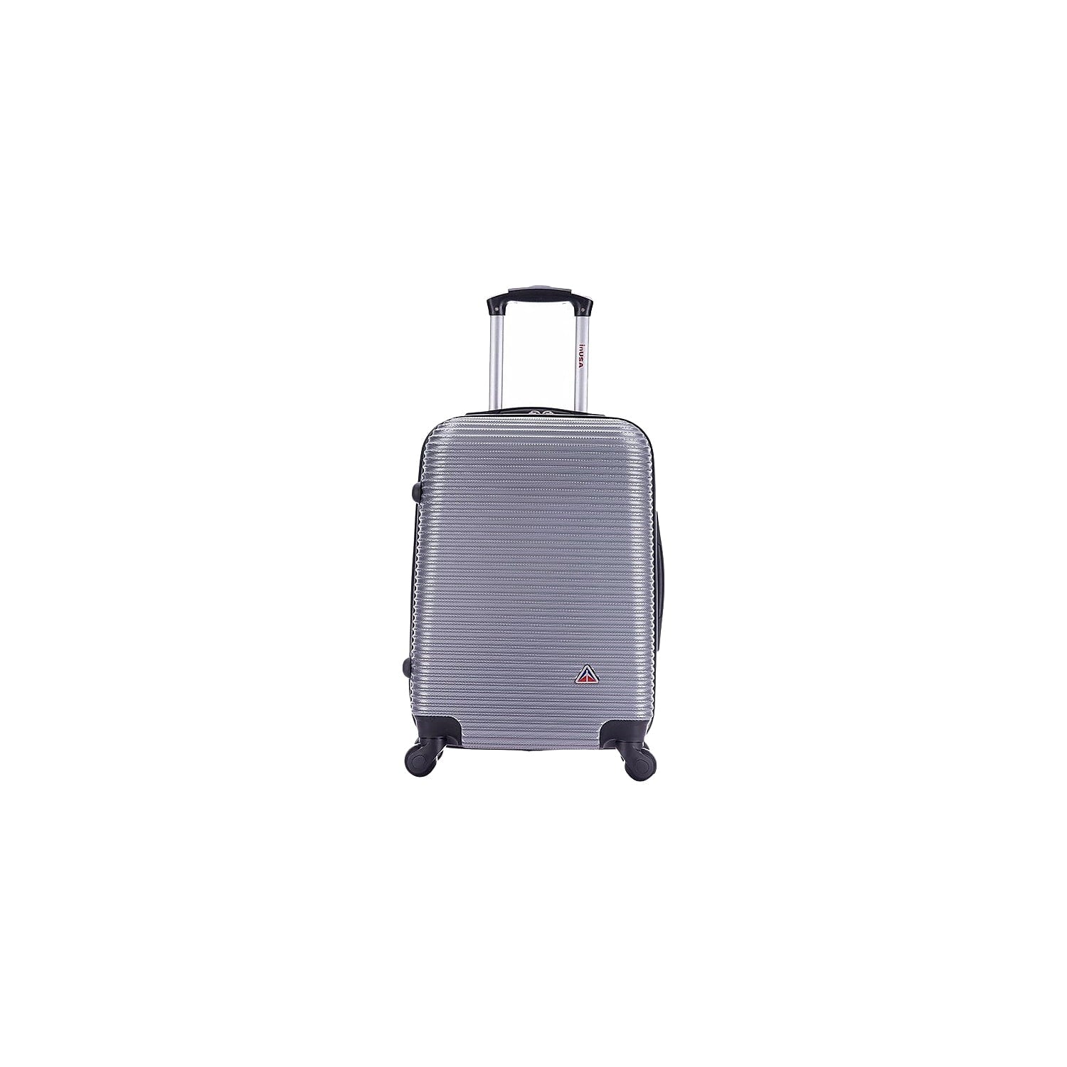InUSizeA Royal Plastic Carry-On Luggage Sizeilver (IUROY00Size-SizeIL)
