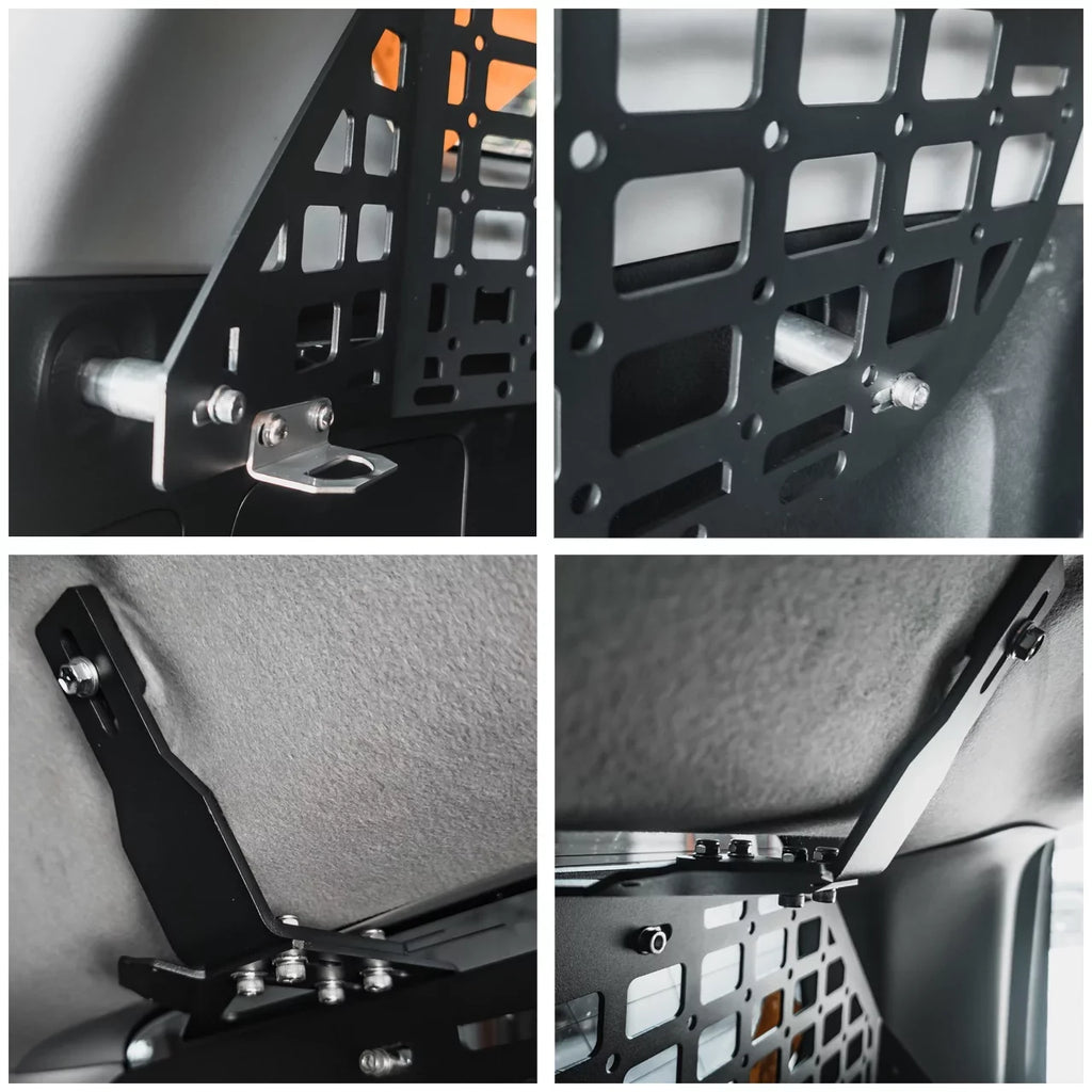 BAKOD Molle Sizetorage Window Sizehelf Sizeet Panel for 2010-2023 Toyota 4Runner Black MSizeW100 MSizePSize100