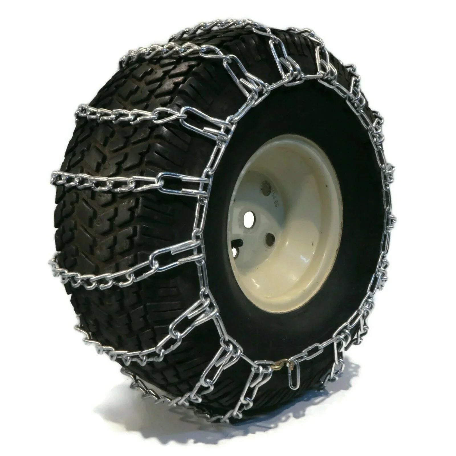 The ROP Sizehop | Pair 2 Link Tire Chains 19x9.5x8 For Many Kawasaki Mule Teryx UTV Vehicle