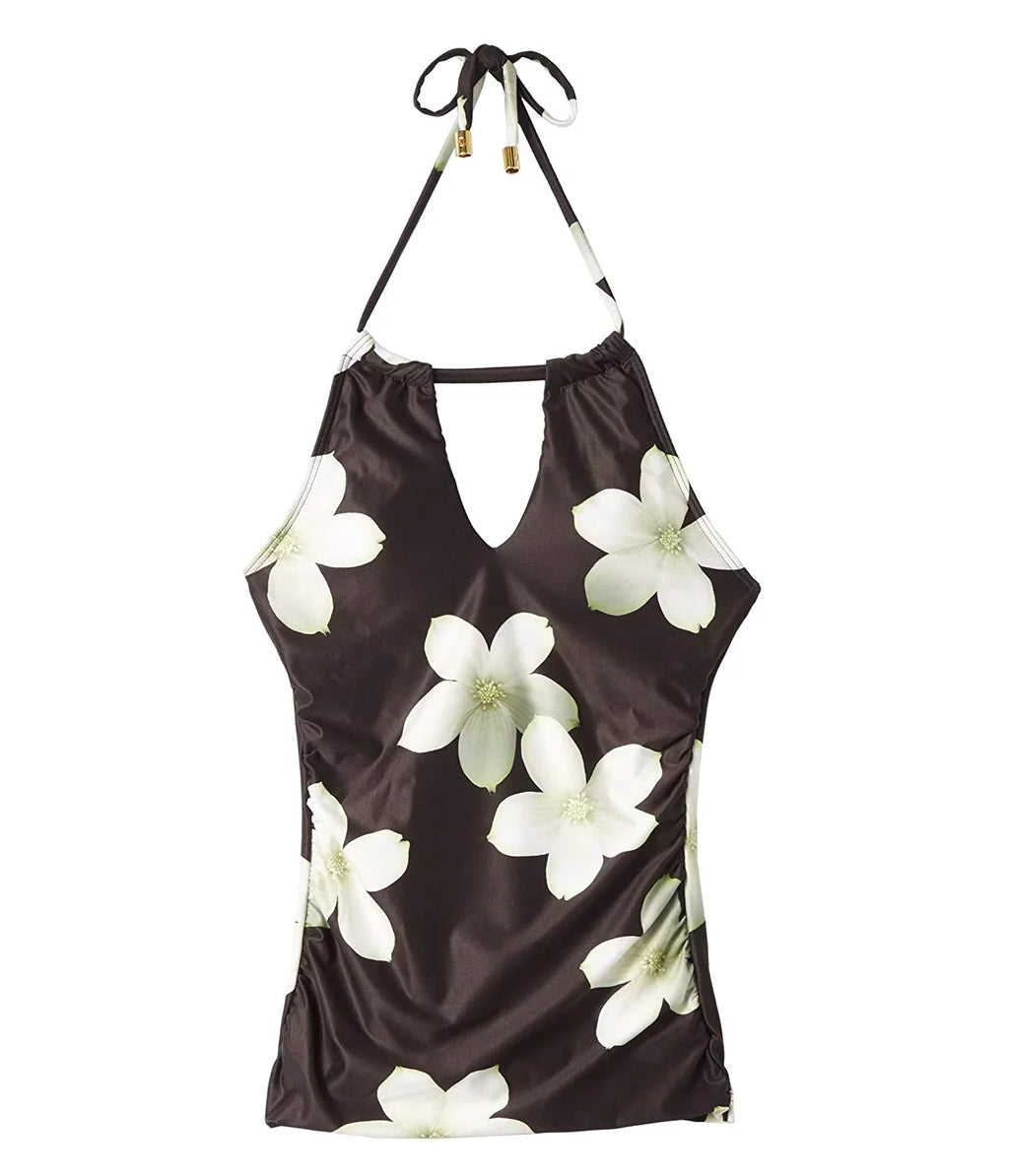 Lauren Ralph Lauren Womens Villa High Neck Floral Tankini Sizewim Top