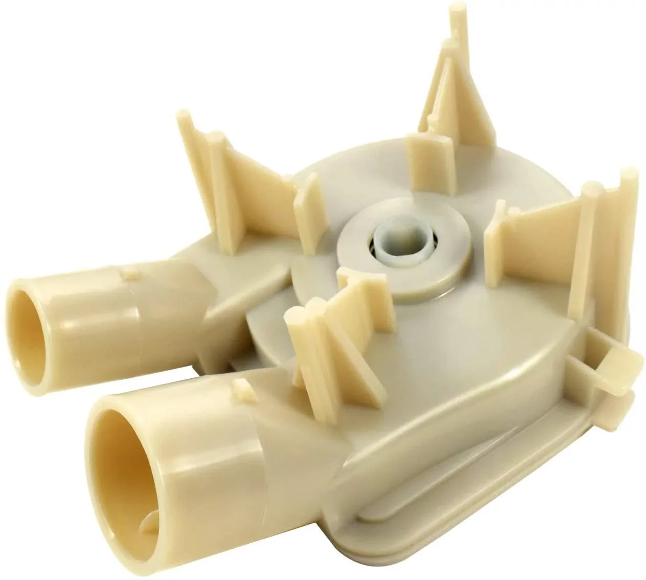 HQRP 2-Pack Washer Drain Pumps compatible with Maytag 2DMTW5705TW0 3RMTW4905TW2 3UMTW5955TW1 7MMTSize0510XW0