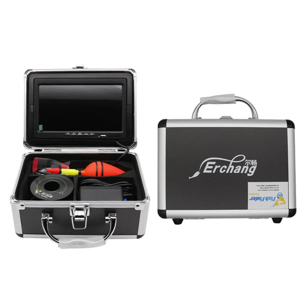 Erchang Underwater Fishing Camera - Portable Fish Finder with 7 Inch Monitor for Fishing