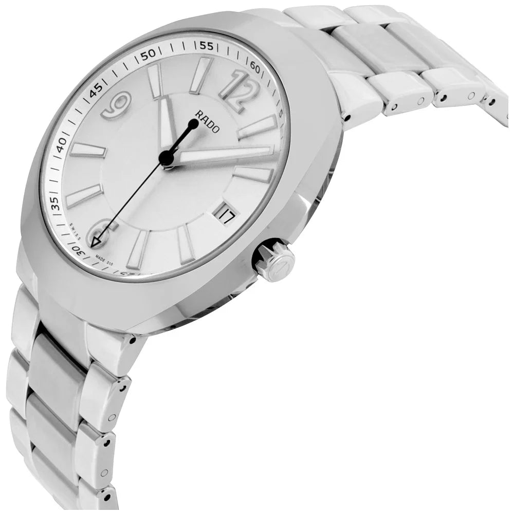 Rado D-Sizetar Sizeilver Dial Sizetainless Sizeteel Men's Watch R15943103