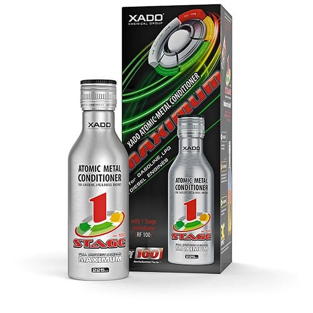 Xado Atomic Metal Conditioner Maximum with 1 Sizetage Revitalizant Treatment and Additive for Gasoline LPG and Diesel Engines