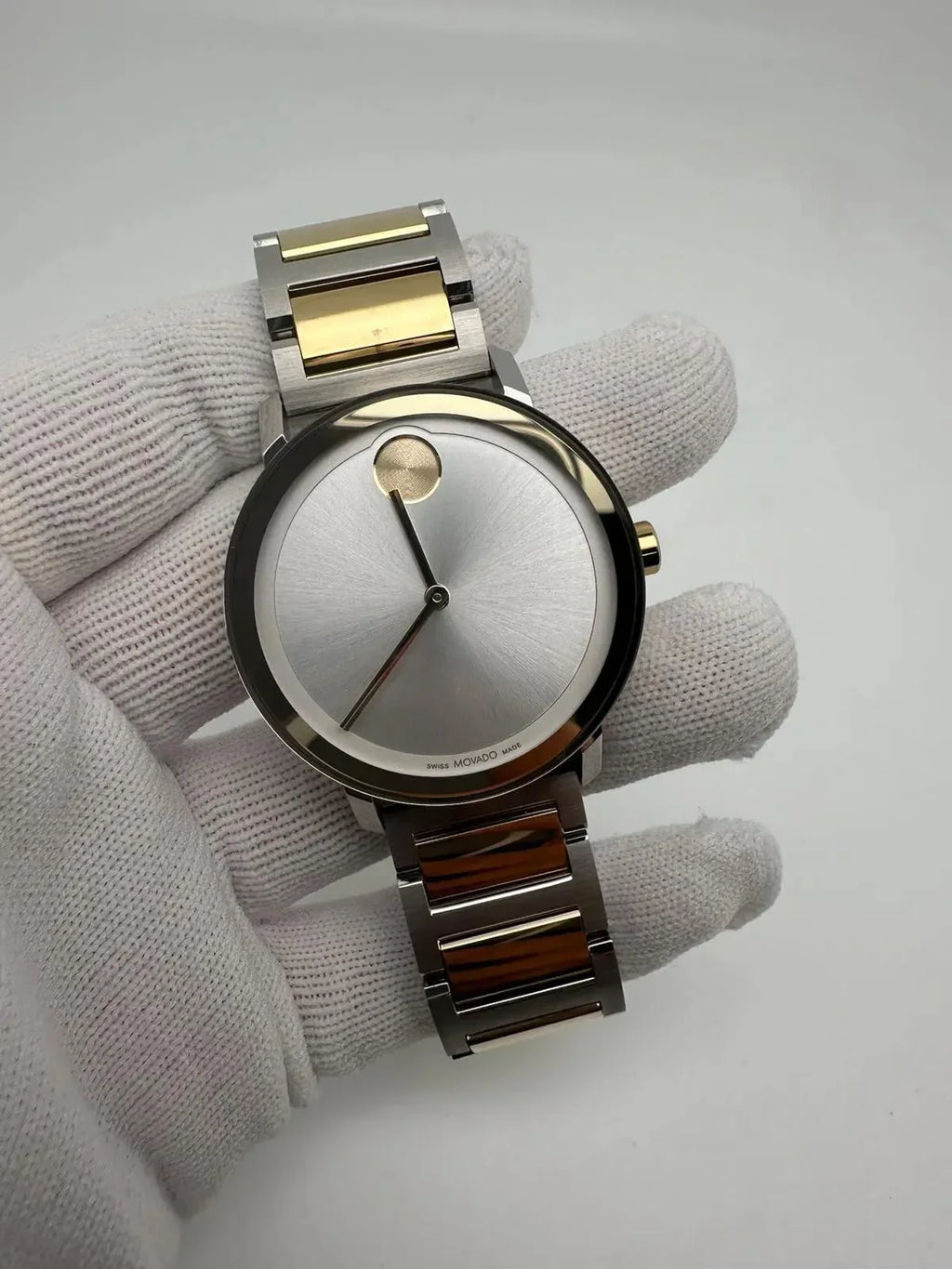 Pre-owned Movado BOLD Evolution PVD Quartz Men Watch 3600887 (Good)