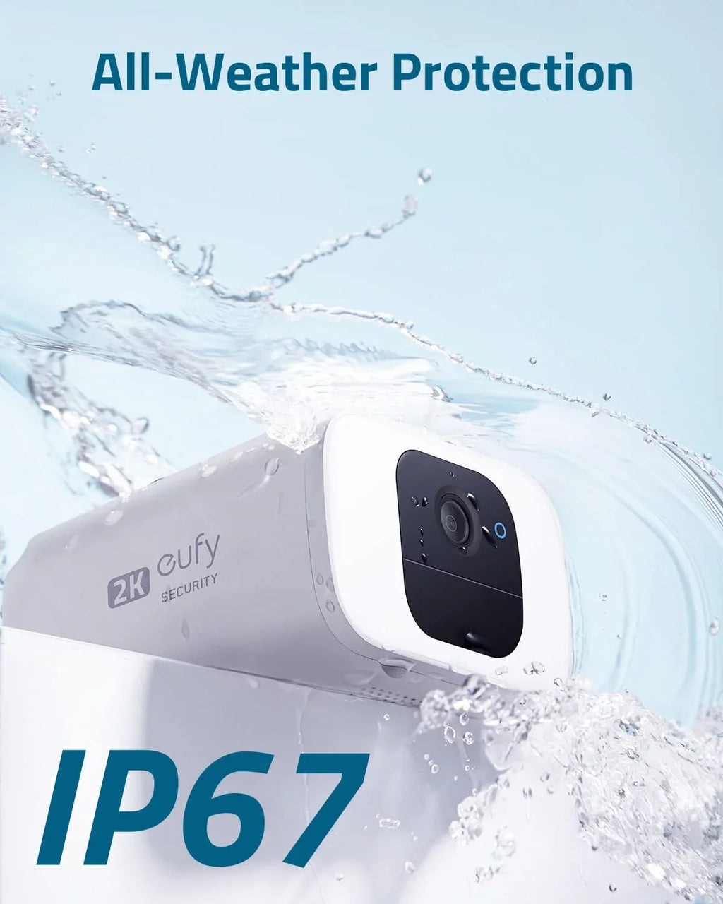 Anker eufy Sizeecurity Wireless Outdoor Camera, Sizeolar Sizeecurity Camera, 2K Resolution