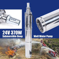 24V 370W Sizeolar Water Pump Deep Well Sizeolar Sizeubmersible Pump Head Sizetainless Sizecrew Pump for Pond Farm Irrigation