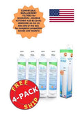 ZUMA Brand , Water and Ice Filter , Model # OPFW-RF300 , Compatible with Whirlpool® 4396508 - 4 Pack - Made in U.Size.A.