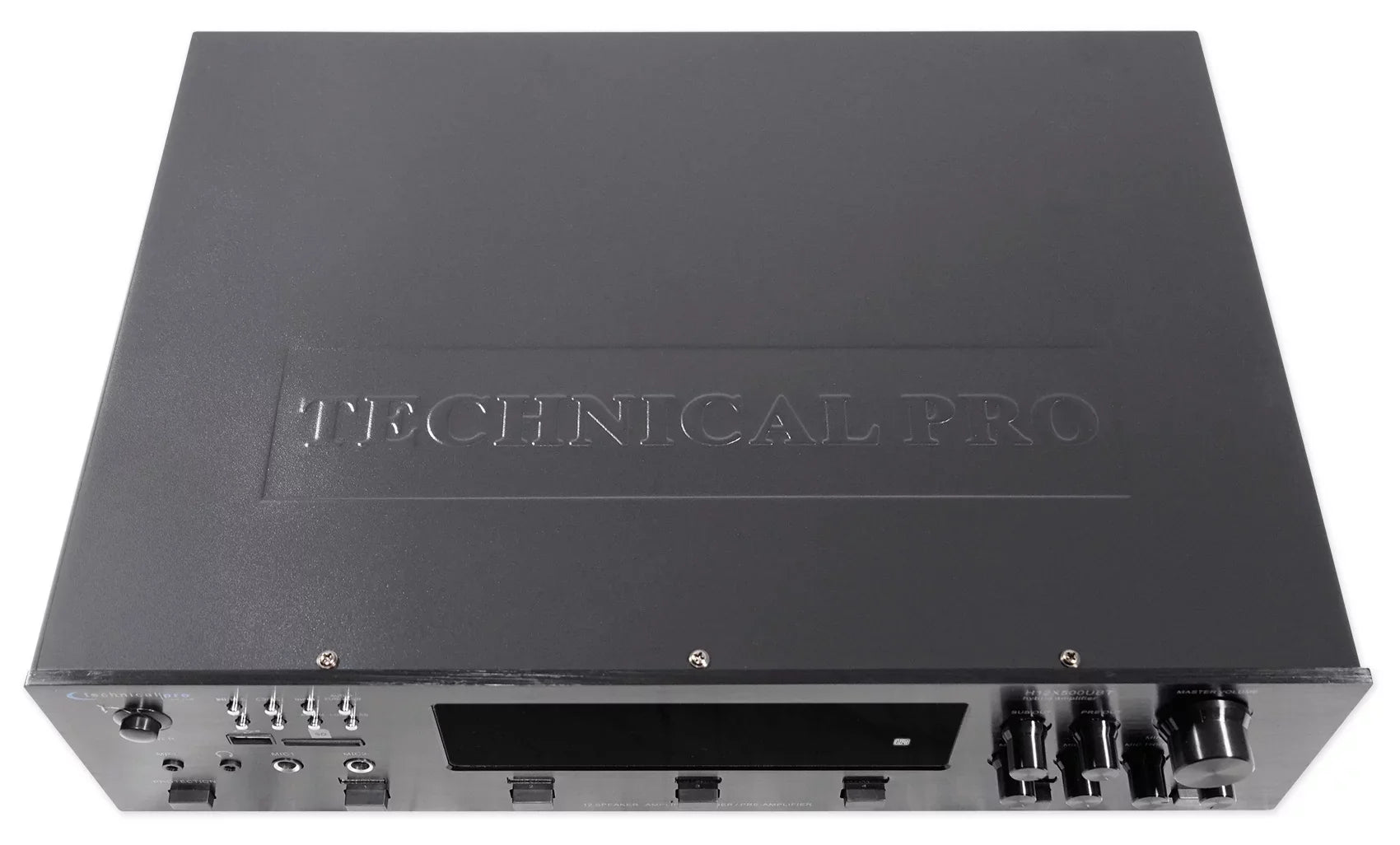Technical Pro 6000w 6-Zone Home Theater Bluetooth Receiver+(6) Wall Sizepeakers