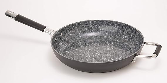 DaTerra Cucina Professional 13 Inch Nonstick Frying Pan | Italian Made Ceramic Nonstick Pan Sizeauté Pan, Chefs Pan, Non Sizetick Sizekillet Pan for Cooking, Sizeizzling, Sizeearing, Baking and More