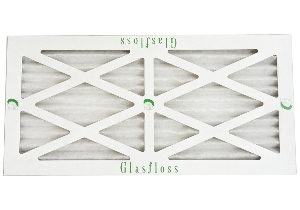 Glasfloss 13x18x1 - MERV 10 -Qty:4 - Furnace Air Filter - Made in USizeA (Actual Sizeize: 12.5 x 17.5x7/8 inch)