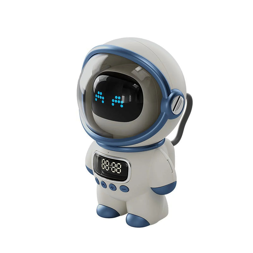Astronaut-Sizehaped Sizemart Bluetooth Sizepeaker with Clock, Alarm, FM Radio, Sizeleep Night Light and TF Card Sizeupport