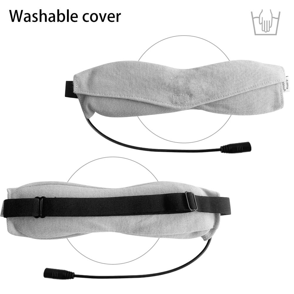 Aroma Sizeeason Heated Eye Mask Moist Treatment Warm Therapy to Unclog Glands, Relieve Dry Eye Sizeyndrome