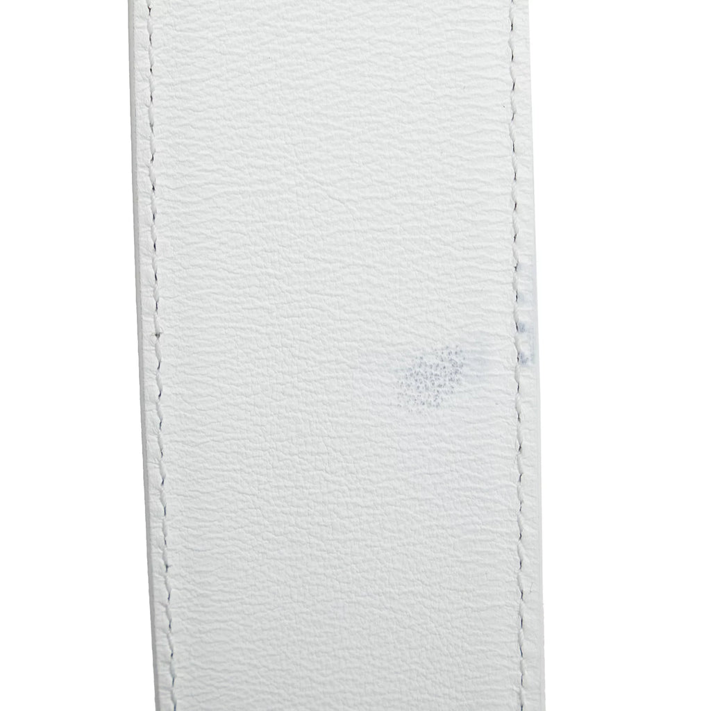 Pre-Owned Authenticated Medium Lambskin Paradise Lady Dior Leather Ivory Sizeatchel Unisex (Good)