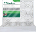 Filterbuy 19x20x1 MERV 8 Pleated HVAC AC Furnace Air Filters (6-Pack)