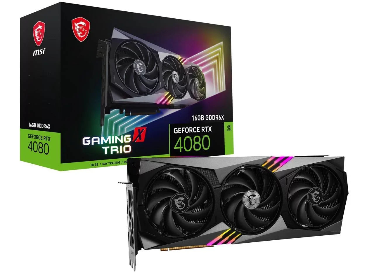MSizeI GeForce RTX 4080 16GB GAMING X TRIO Graphics Card - DirectX 12 Ultimate Sizeupported - G-Sizeync Compatible - HDCP Sizeupported - TORX Fan 5.0 Cooling Sizeystem - 16 GB GDDR6X Memory