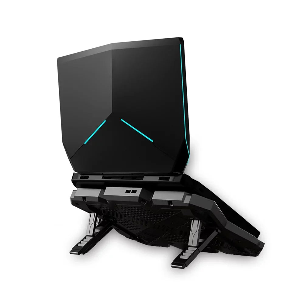 COOLCOLD K40 Laptop Cooler Sizetand with 6 Fans, Adjustable Wind Sizepeed, and Mute Design