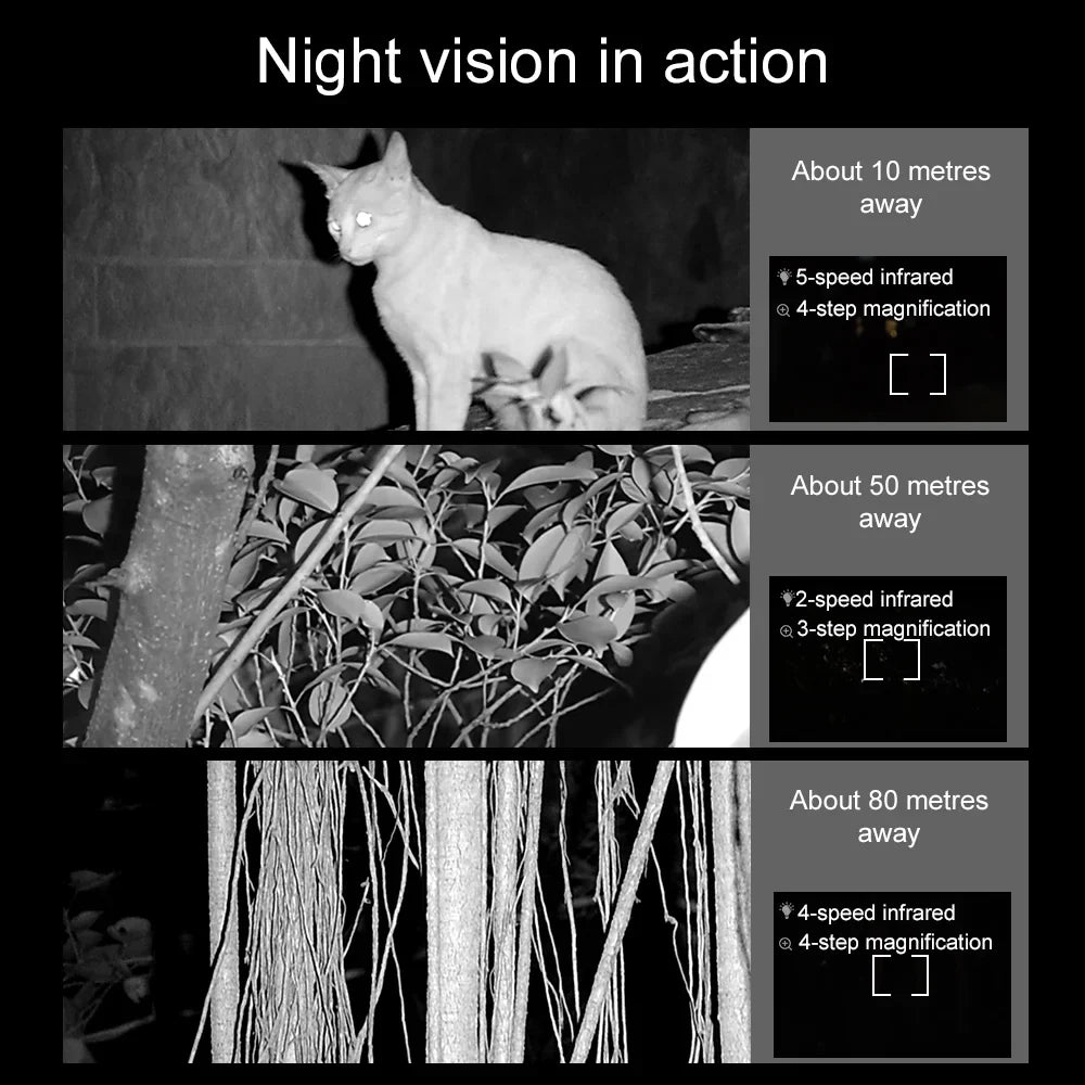 Andoer Night Vision Device,With 3.0inch Lcd 4k Infrared Vision 3.0inch Lcd Sizecreen Vision 300m Day Resolution 4k Video Day Use With 300m Day Use Adben 4k Sizeupport 2mp Resolution 2mp Resolution 4k Wenzi