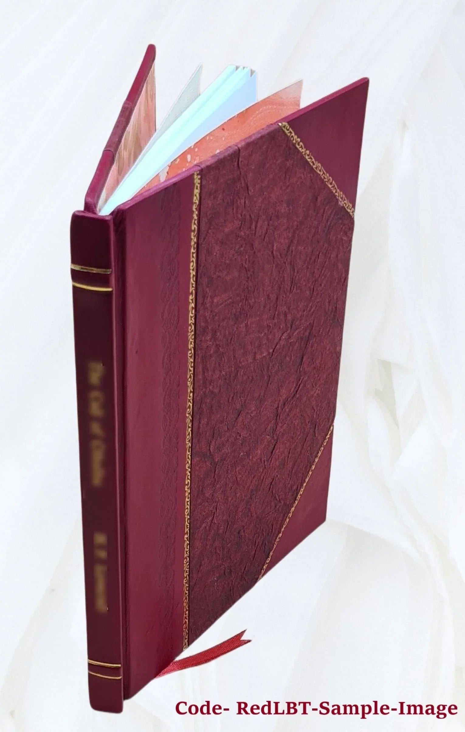 Los dos curiosos impertinentes : drama en verso, en un prólogo y dos actos : tercera parte de una trilogía / José Echegaray. 1924 [Leather Bound]