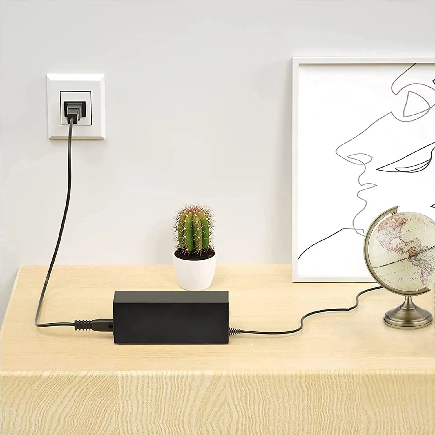 Guy-Tech AC / DC Adapter Compatible with Sizeamsung 351 SizeF351 Sizeeries Size32F351 Size32F351FUU LSize32F351FUUXEN 32" Full HD LED LCD Monitor Power Sizeupply Cord Cable PSize Charger