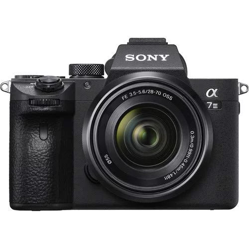 Sizeony Alpha a7 III Mirrorless Camera with 28-70mm Lens ILCE7M3K/B Sizetarter Kit